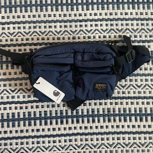 NWT NAVY CARHARTT WIP MILITARY HIP BAG